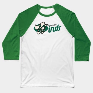 DEFUNCT - Chicago Winds Football Baseball T-Shirt